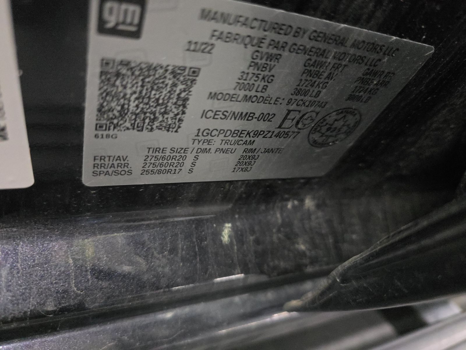 2023 Chevrolet Silverado 1500 Custom AWD