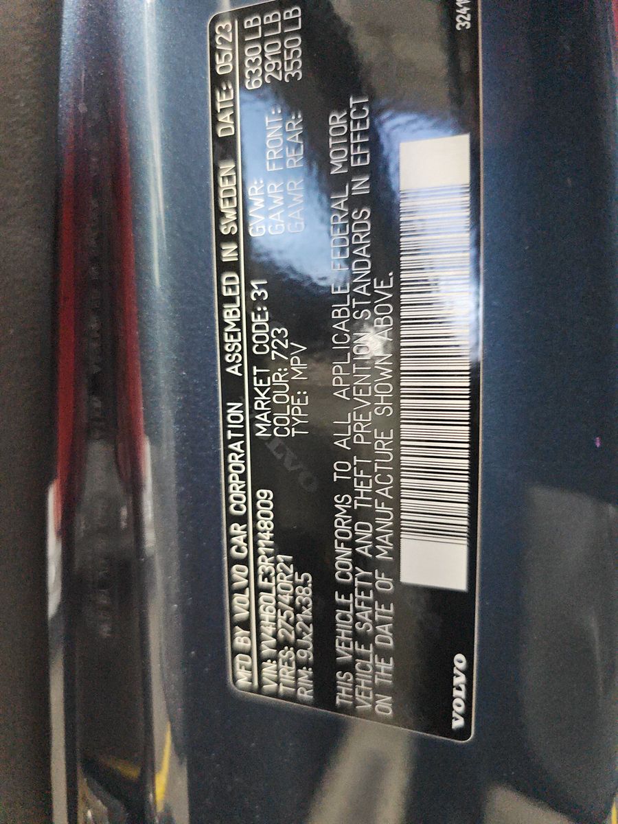 2024 Volvo XC90 Recharge T8 Plus AWD