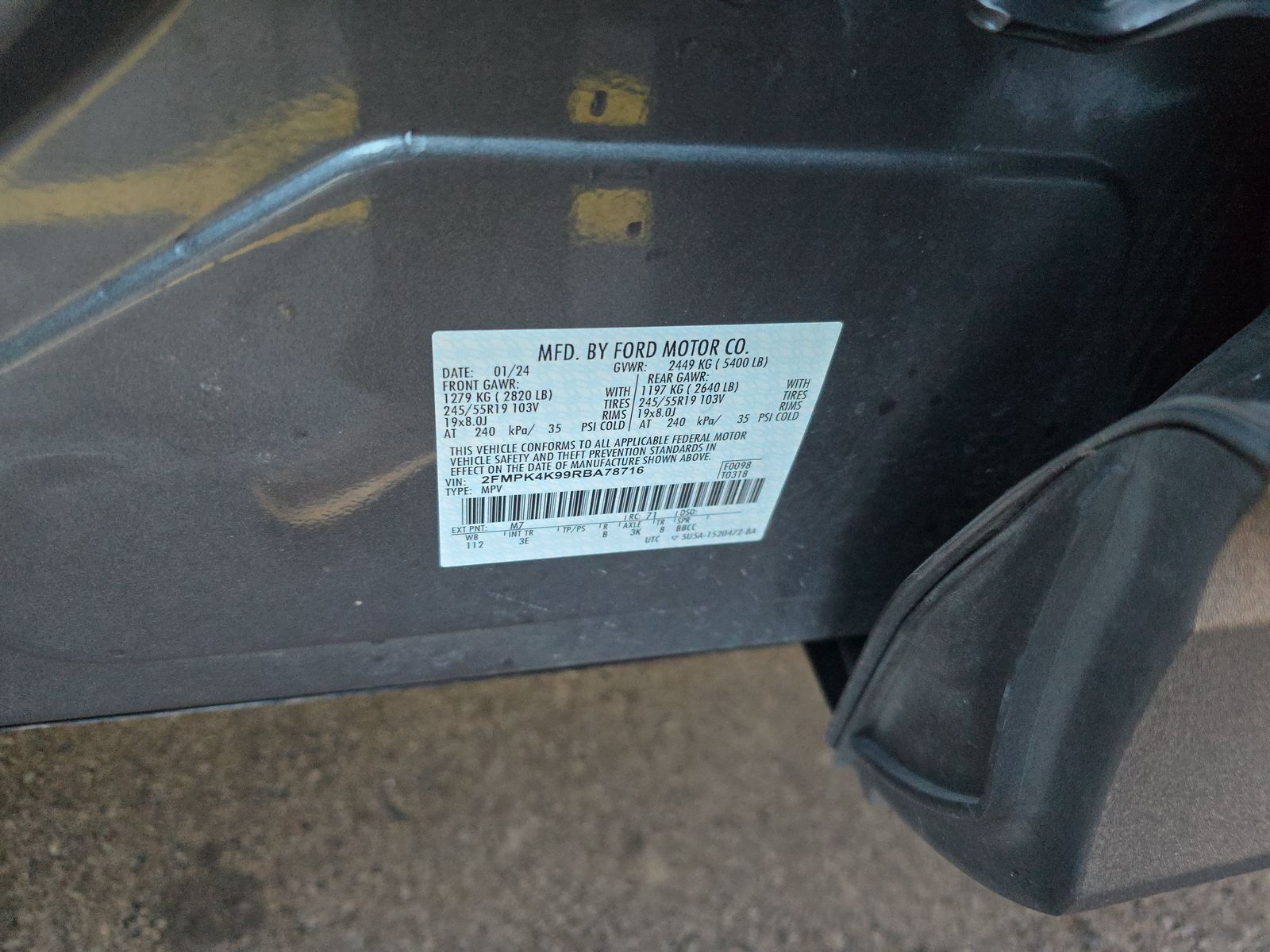 2024 Ford Edge Titanium AWD