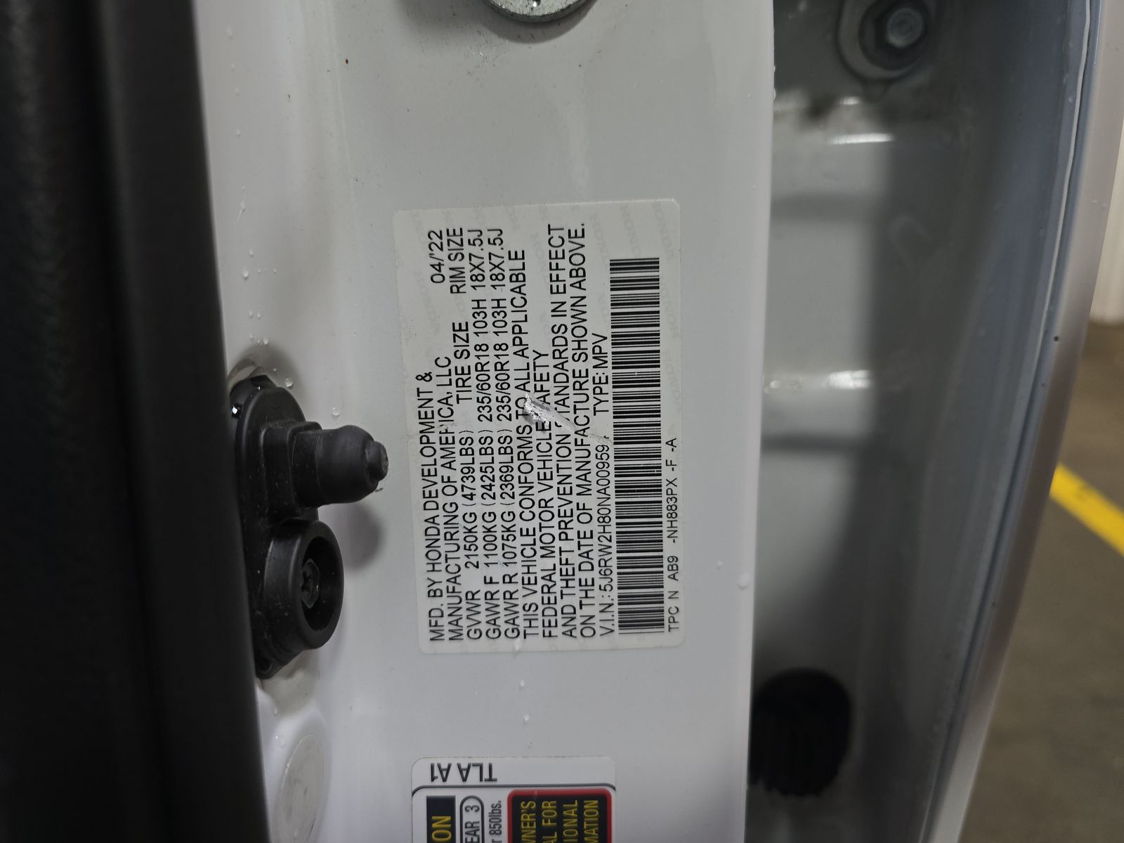 2022 Honda CR-V EX-L AWD