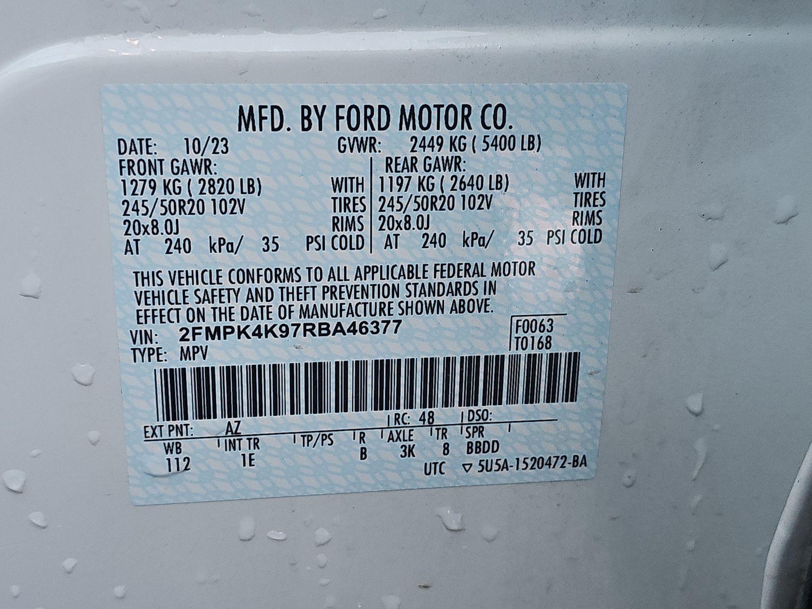 2024 Ford Edge Titanium AWD