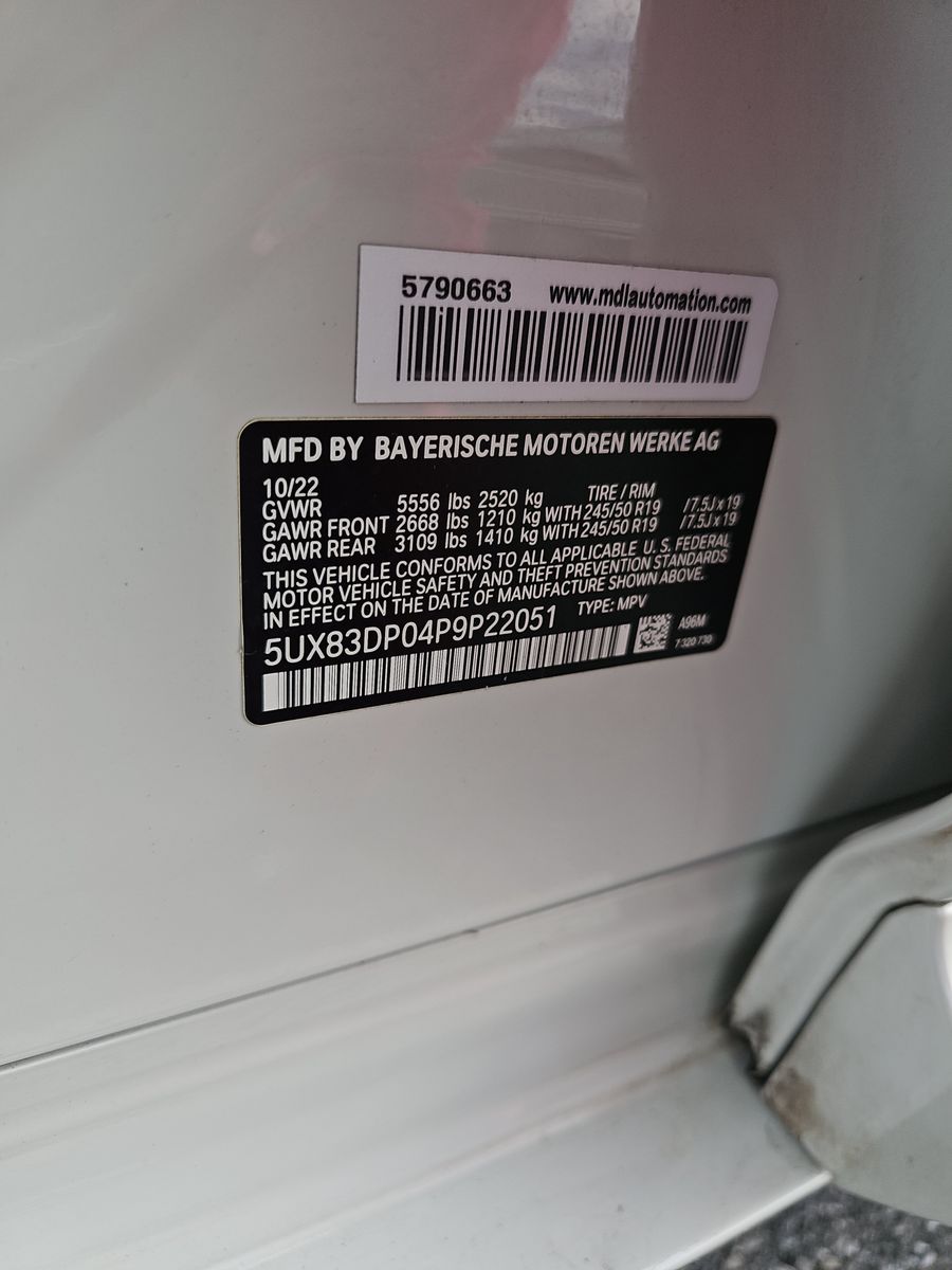 2023 BMW X3 M40i AWD