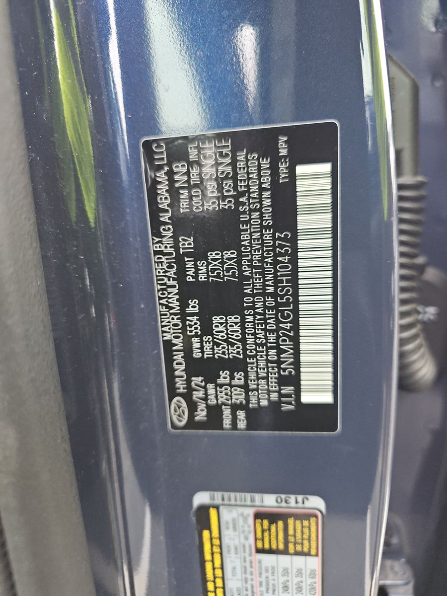 2025 Hyundai Santa Fe SEL FWD