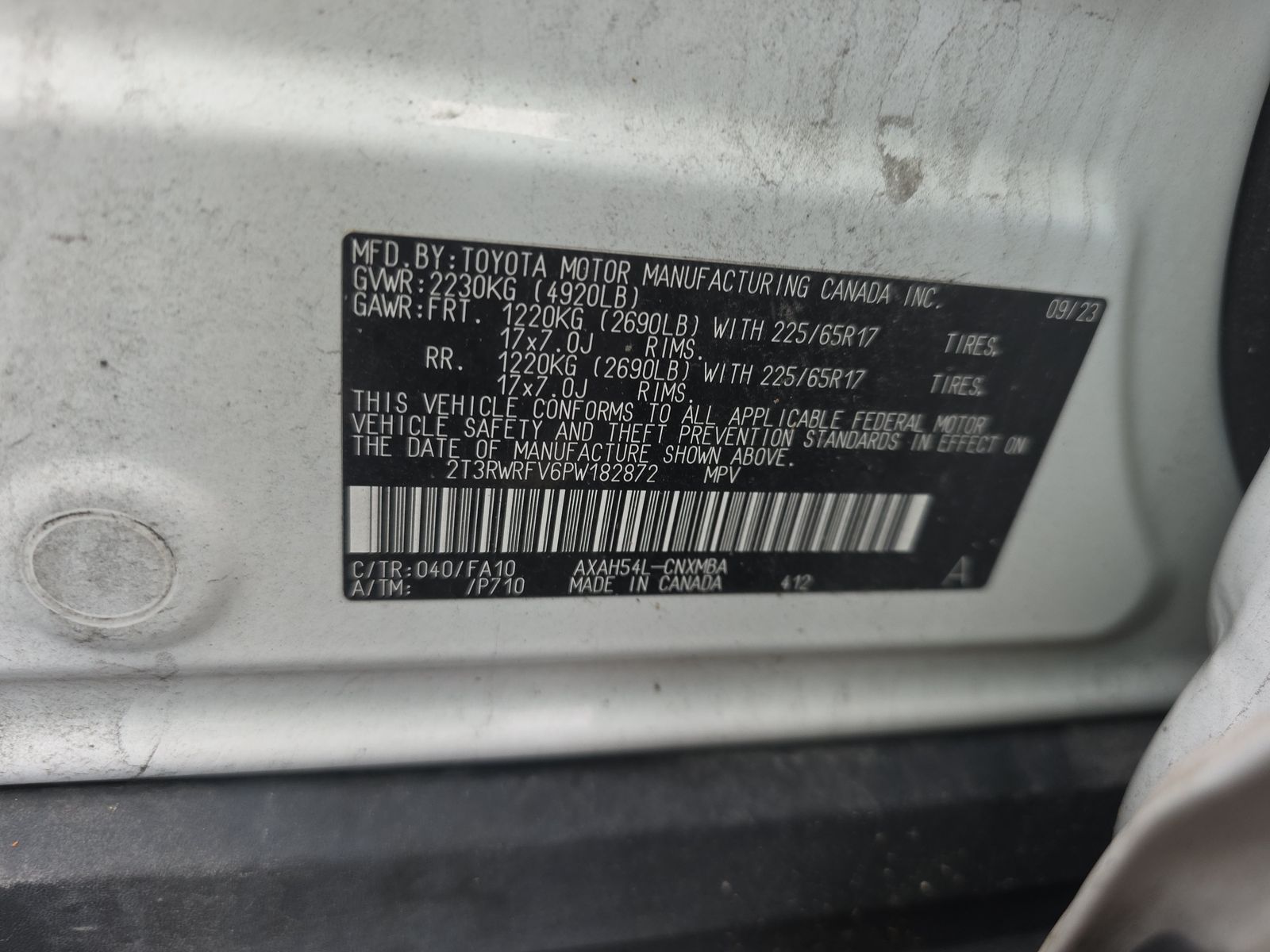 2023 Toyota RAV4 Hybrid XLE AWD