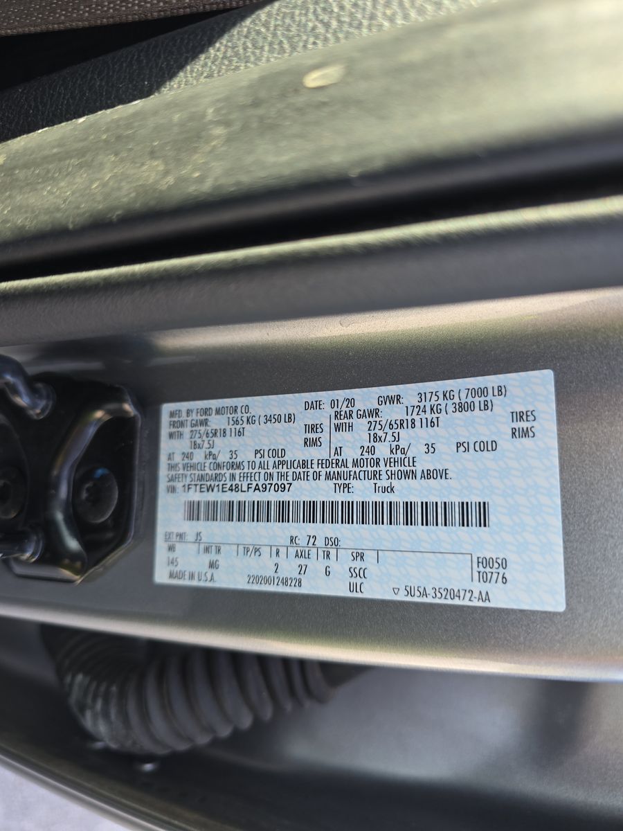 2020 Ford F-150 XLT AWD