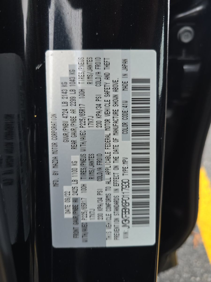 2023 MAZDA CX-5 2.5 S Select Package AWD