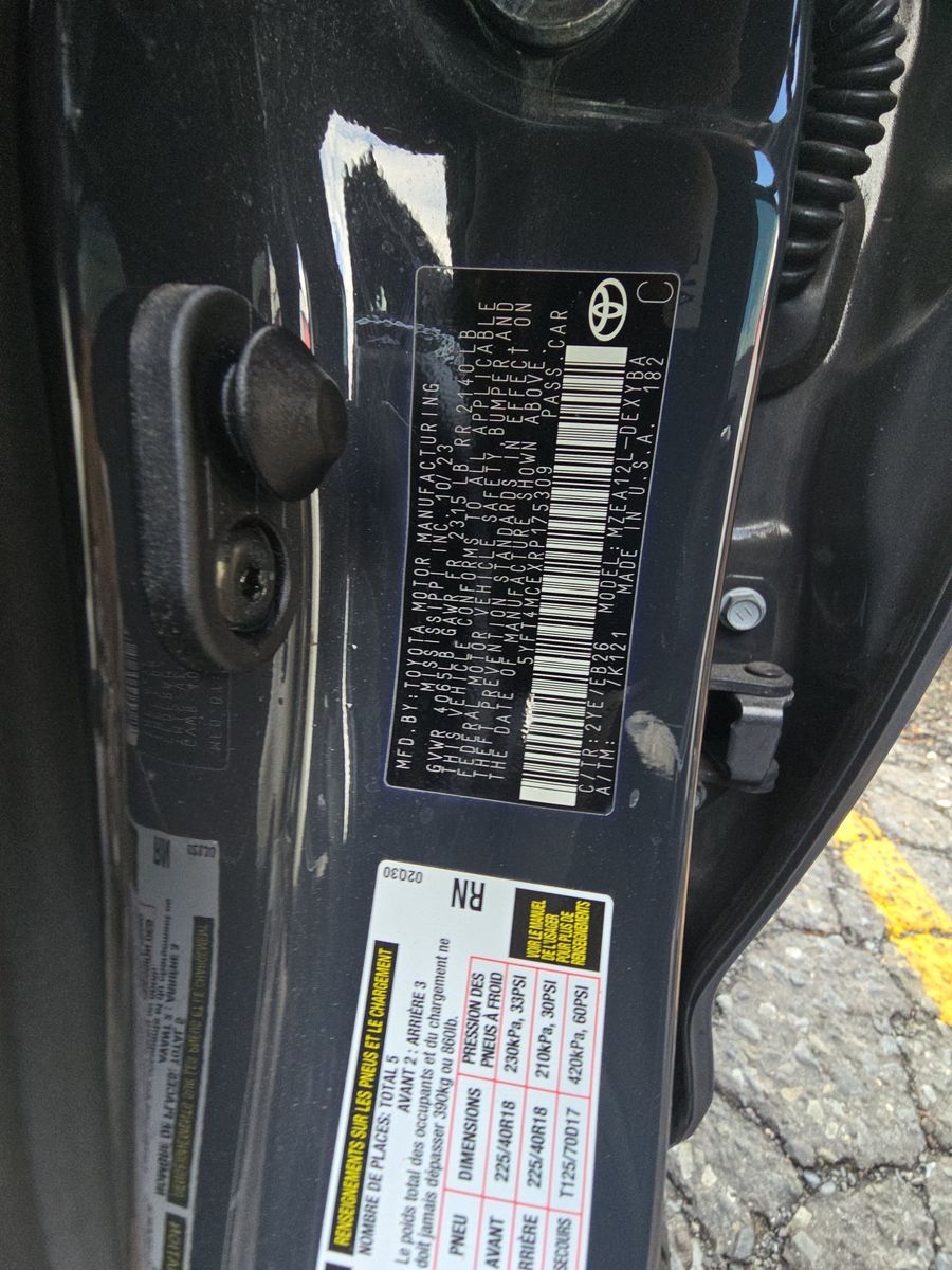 2024 Toyota Corolla XSE FWD