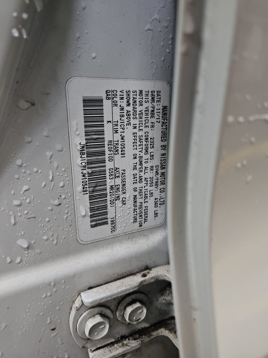 2018 Nissan Rogue Sport SV FWD