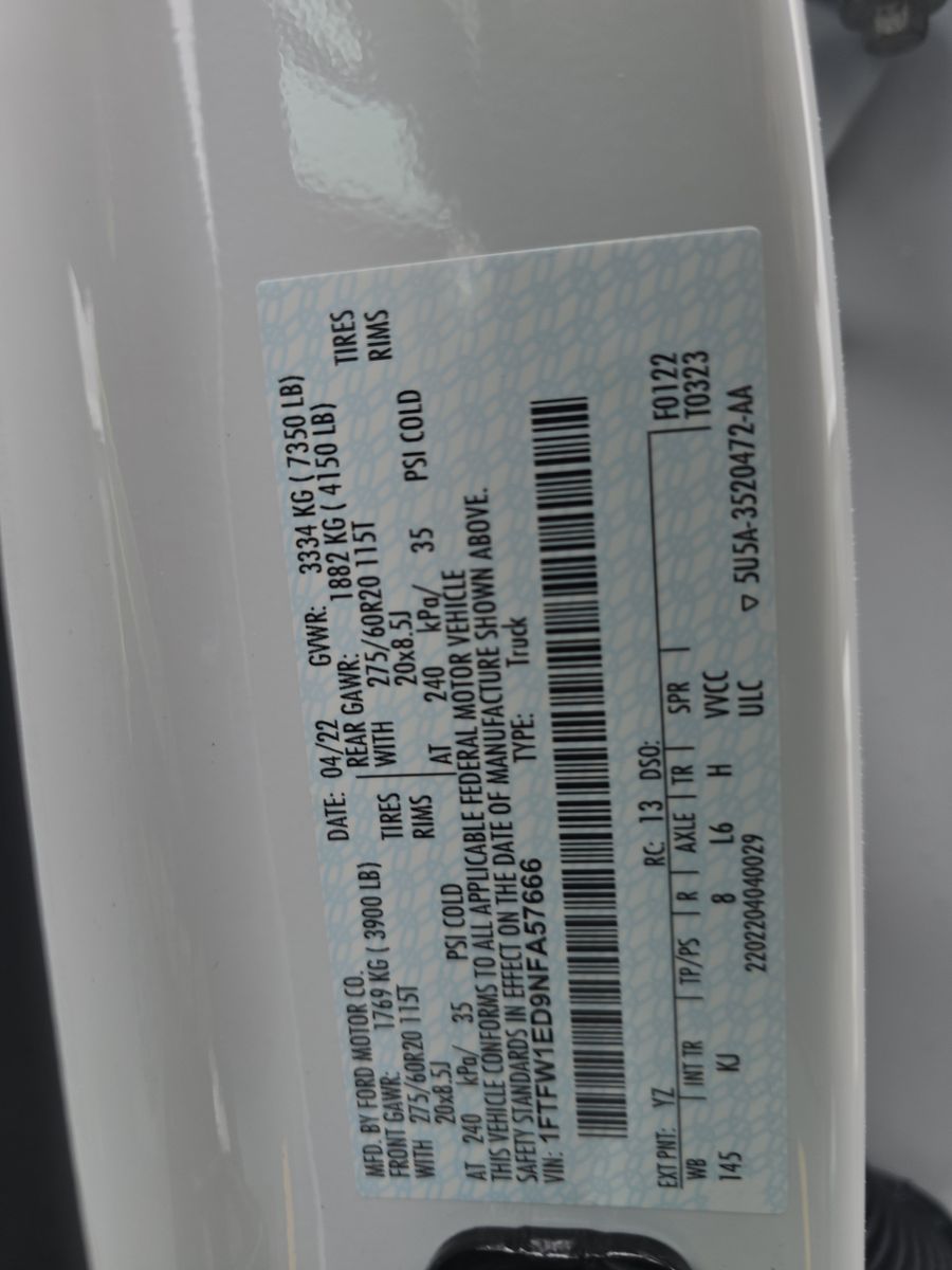 2022 Ford F-150 Hybrid King Ranch AWD