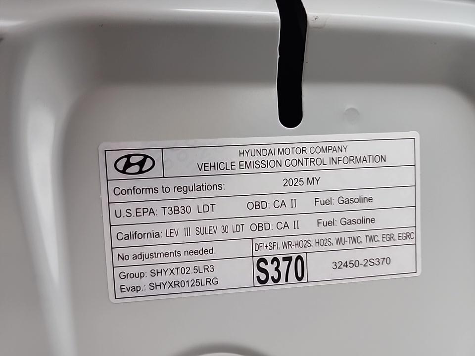 2025 Hyundai Tucson SEL FWD