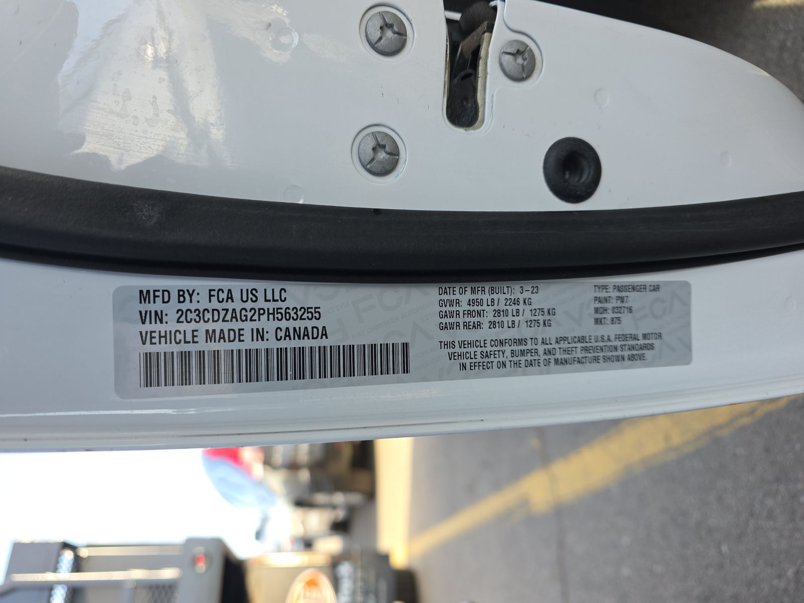 2023 Dodge Challenger SXT RWD