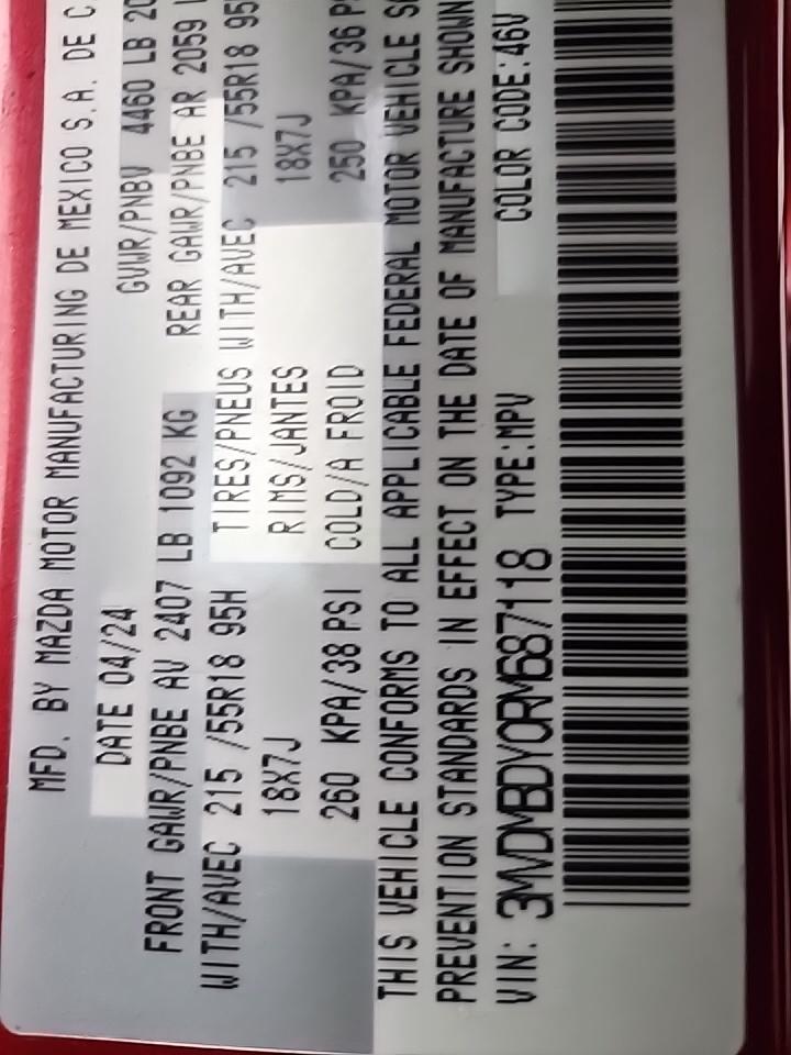 2024 MAZDA CX-30 2.5 Turbo Premium Package AWD