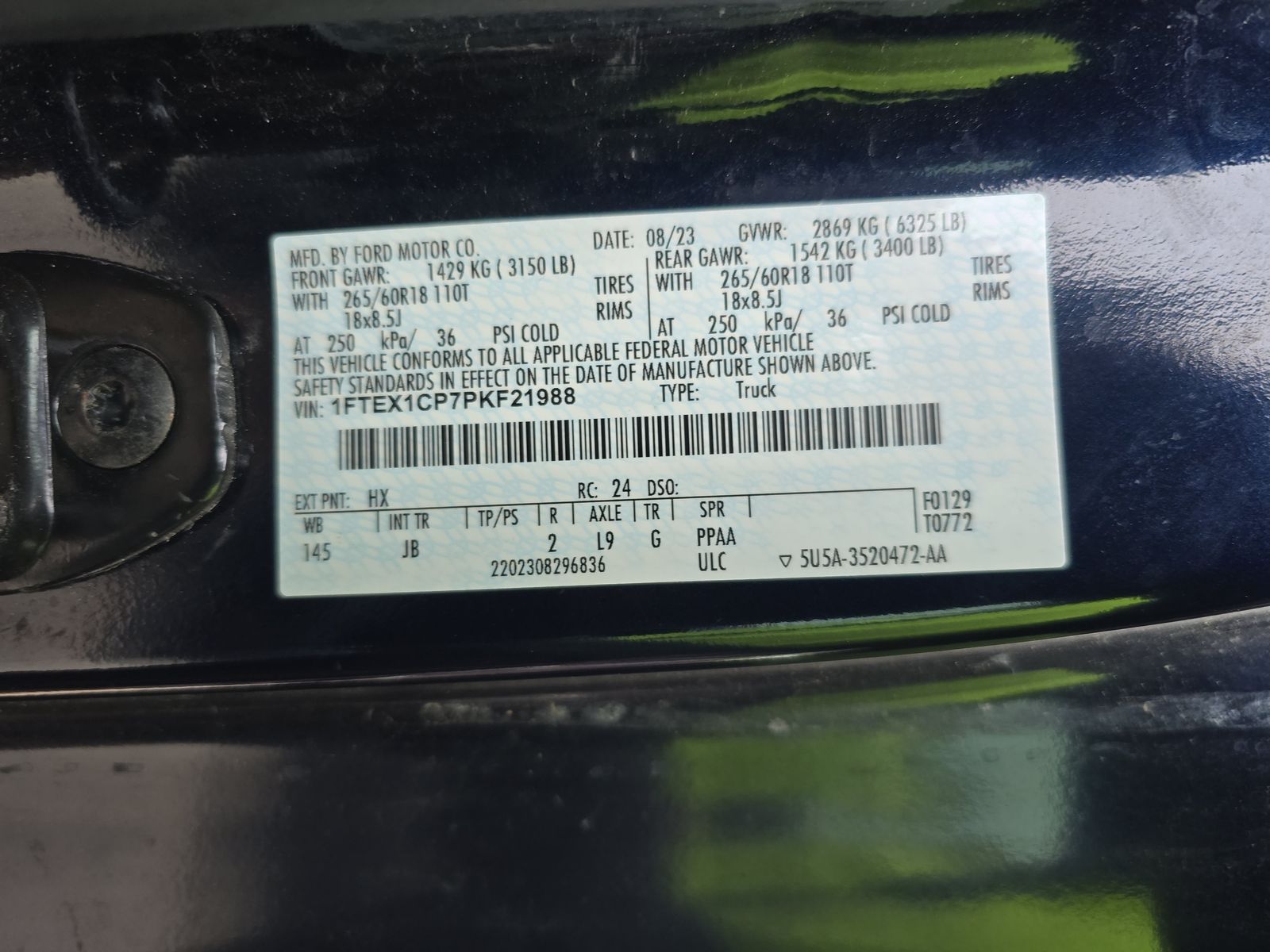 2023 Ford F-150 XL RWD