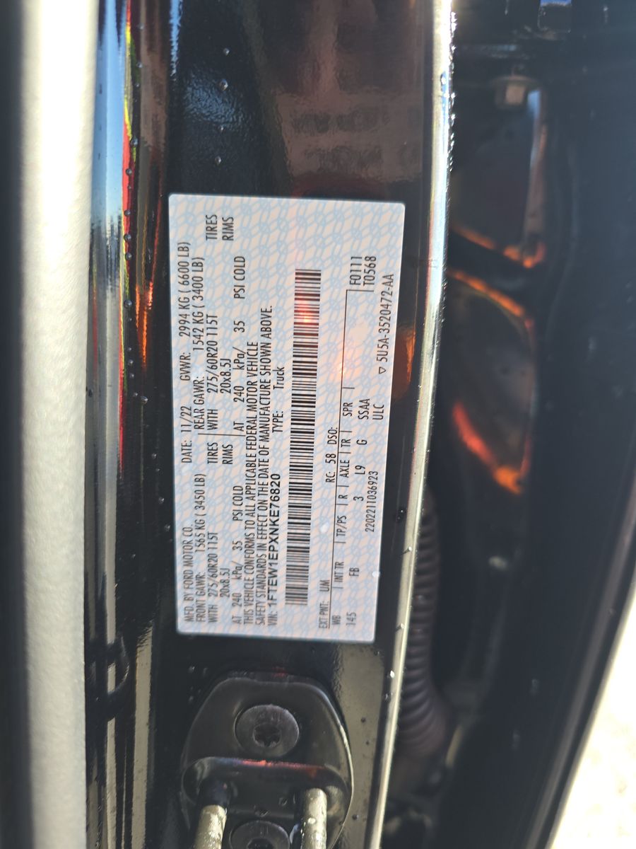 2022 Ford F-150 XLT AWD