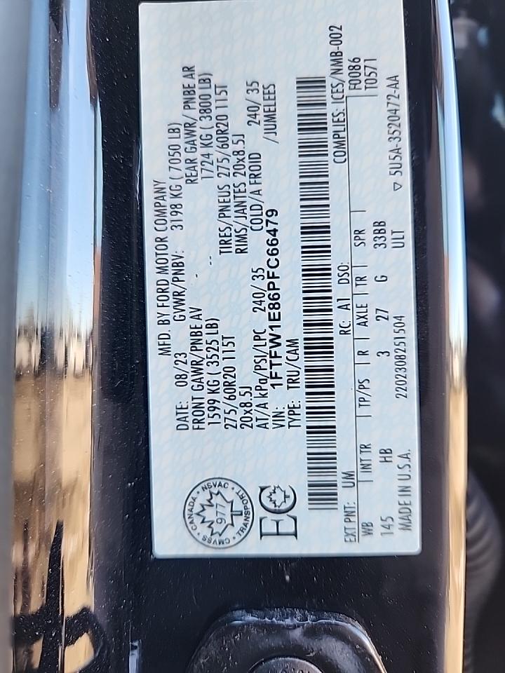 2023 Ford F-150 Lariat AWD