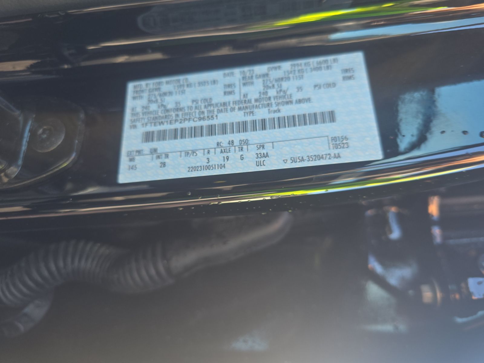 2023 Ford F-150 Lariat AWD