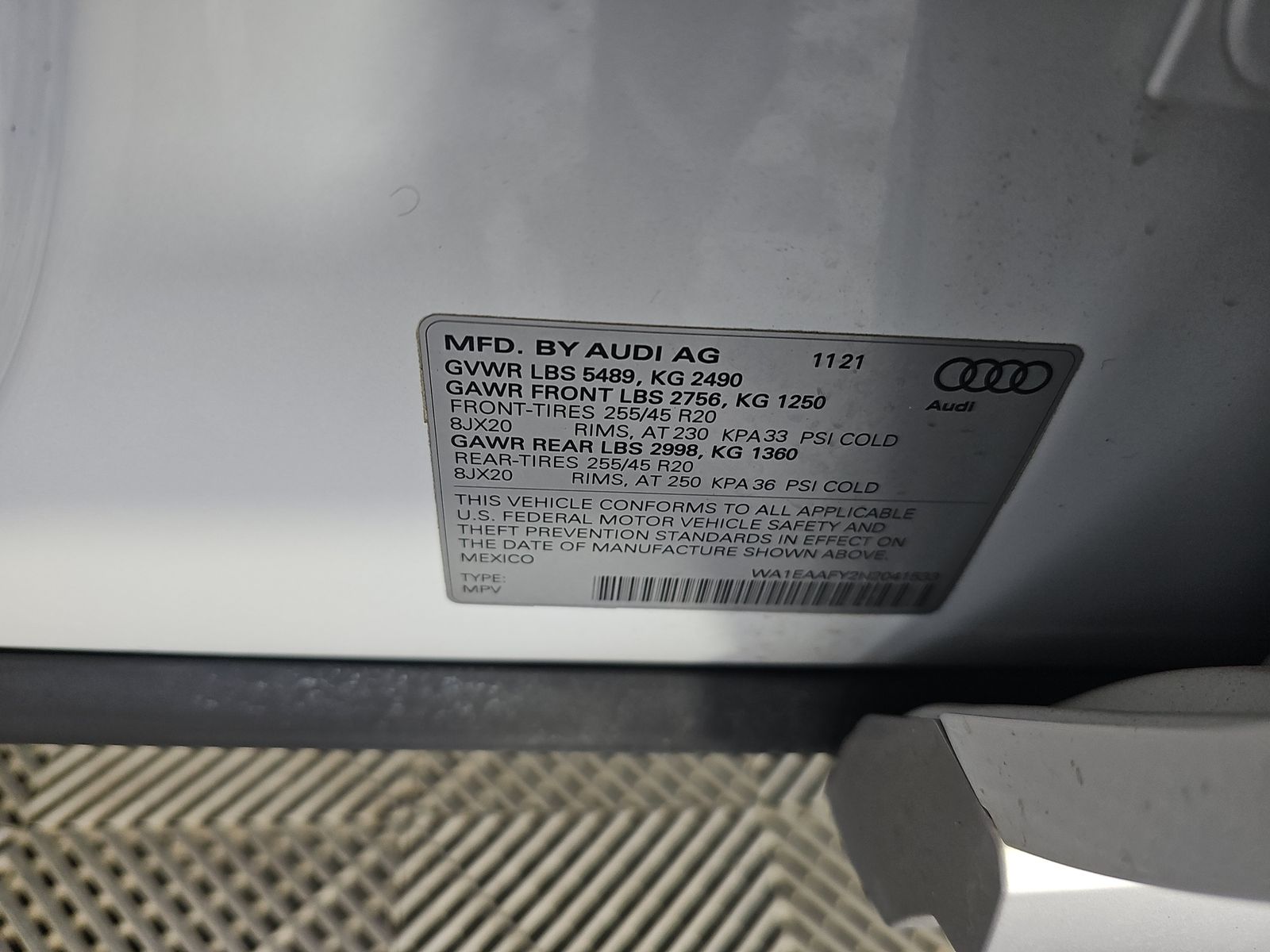 2022 Audi Q5 S line Premium Plus AWD