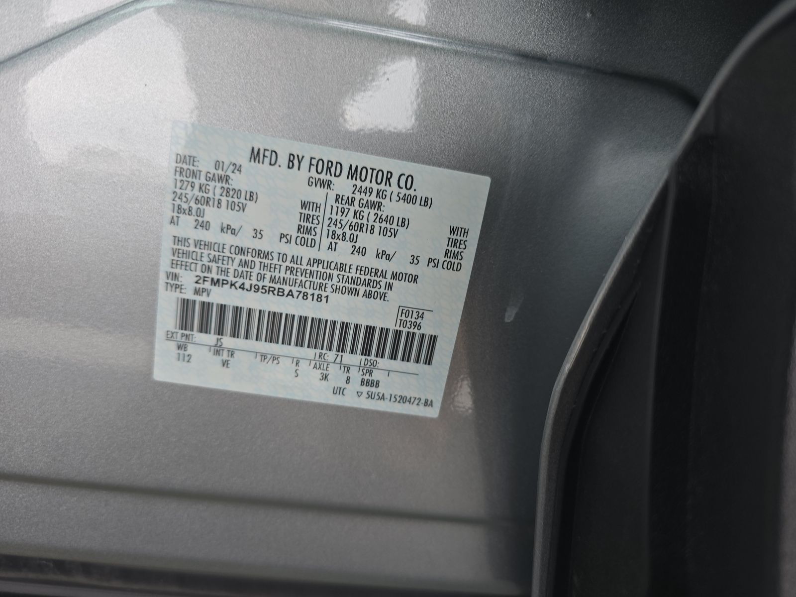 2024 Ford Edge SEL AWD