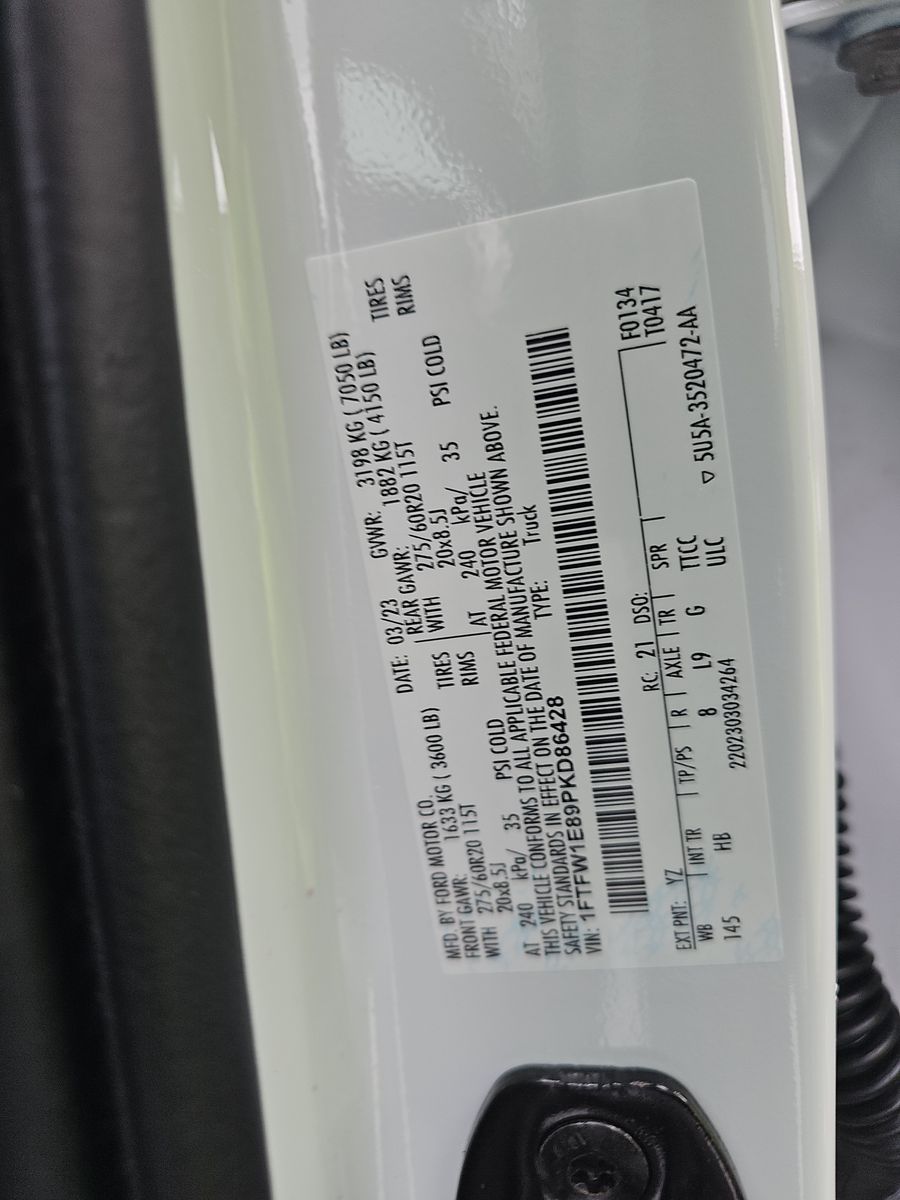 2023 Ford F-150 Lariat AWD