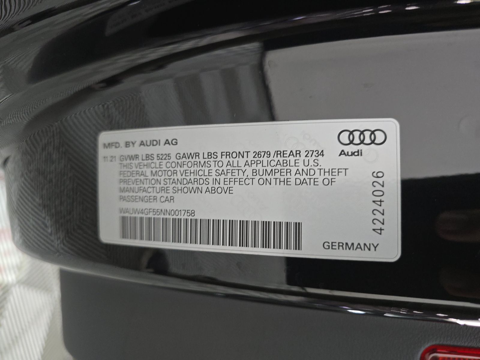 2022 Audi S5 Premium Plus AWD