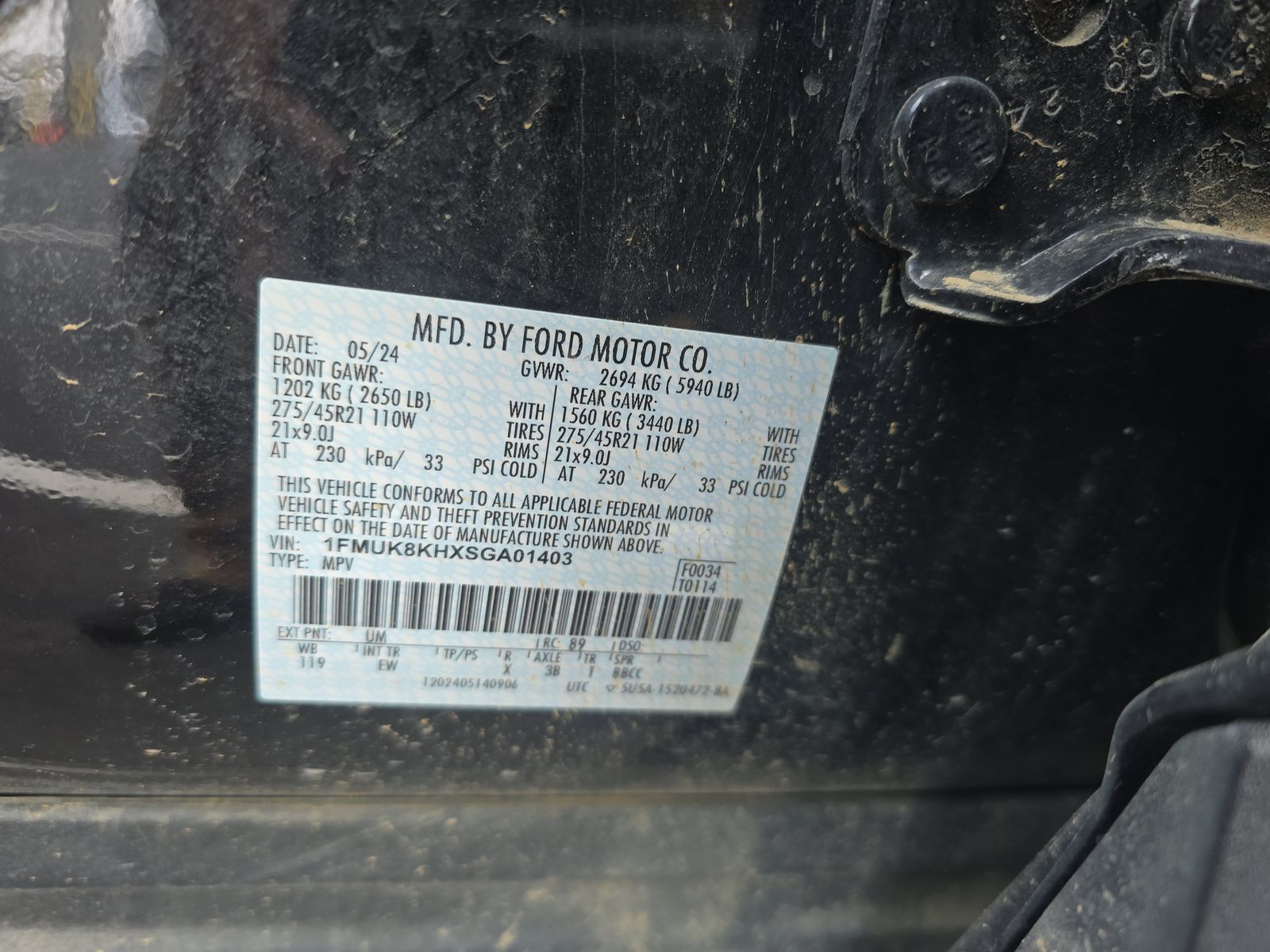 2025 Ford Explorer ST-Line AWD