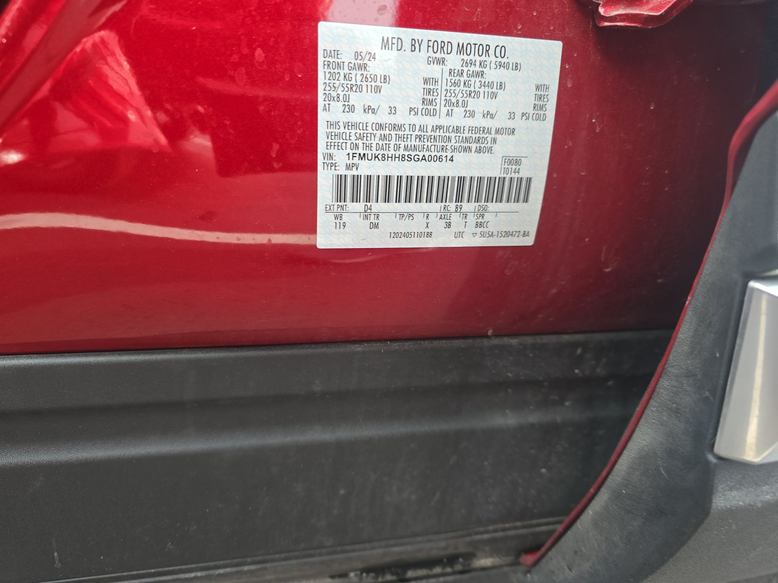 2025 Ford Explorer Platinum AWD