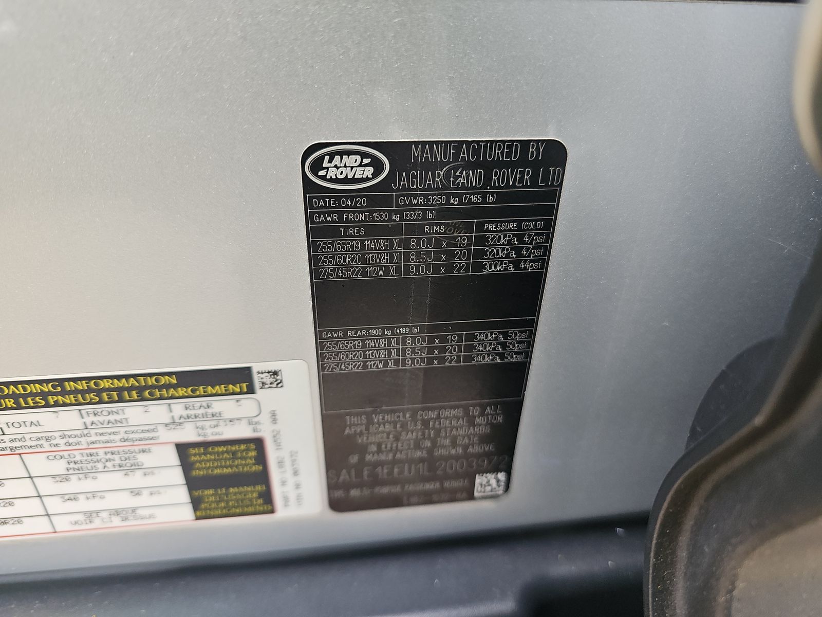 2020 Land Rover Defender 110 First Edition AWD