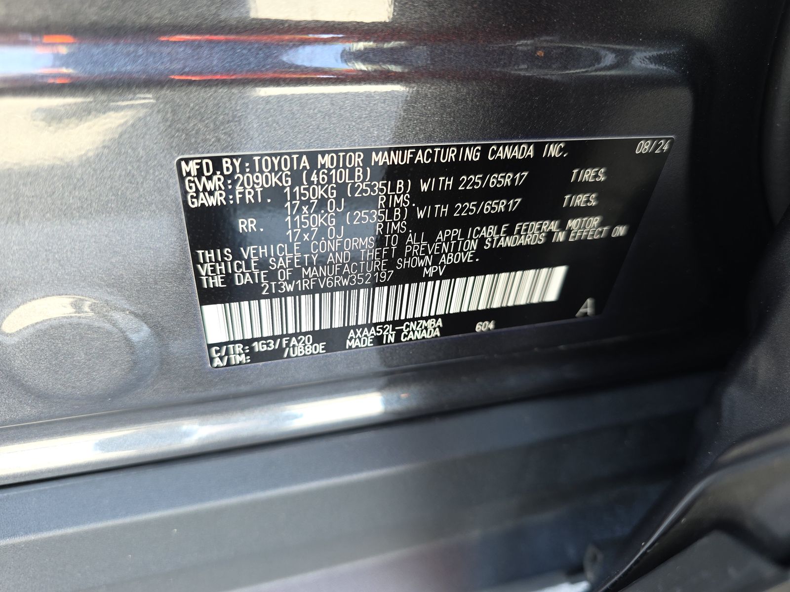 2024 Toyota RAV4 XLE FWD