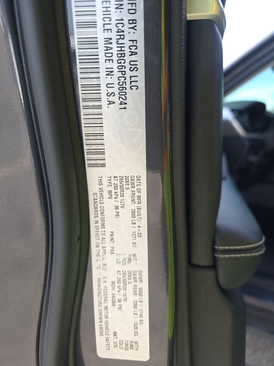 2023 Jeep Grand Cherokee Limited AWD