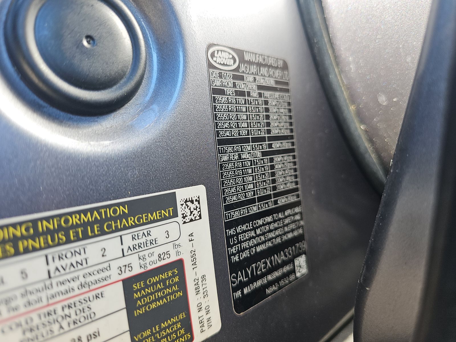 2022 Land Rover Range Rover Velar R-Dynamic S AWD