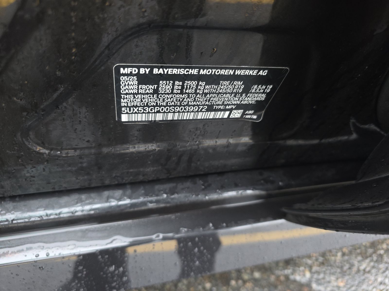 2025 BMW X3 xDrive30i AWD