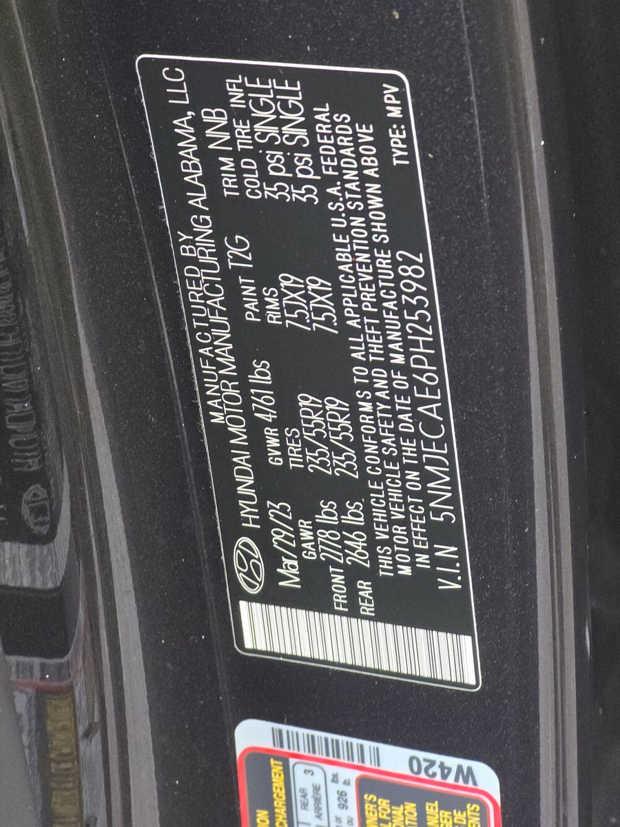 2023 Hyundai Tucson Limited AWD