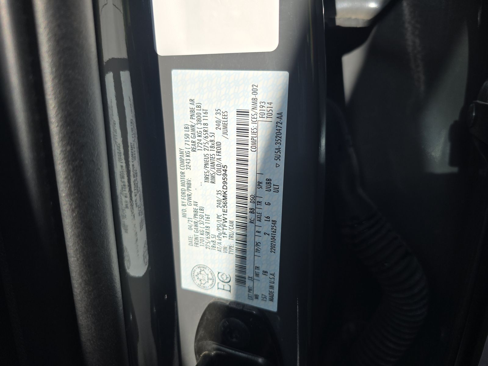 2021 Ford F-150 XLT AWD