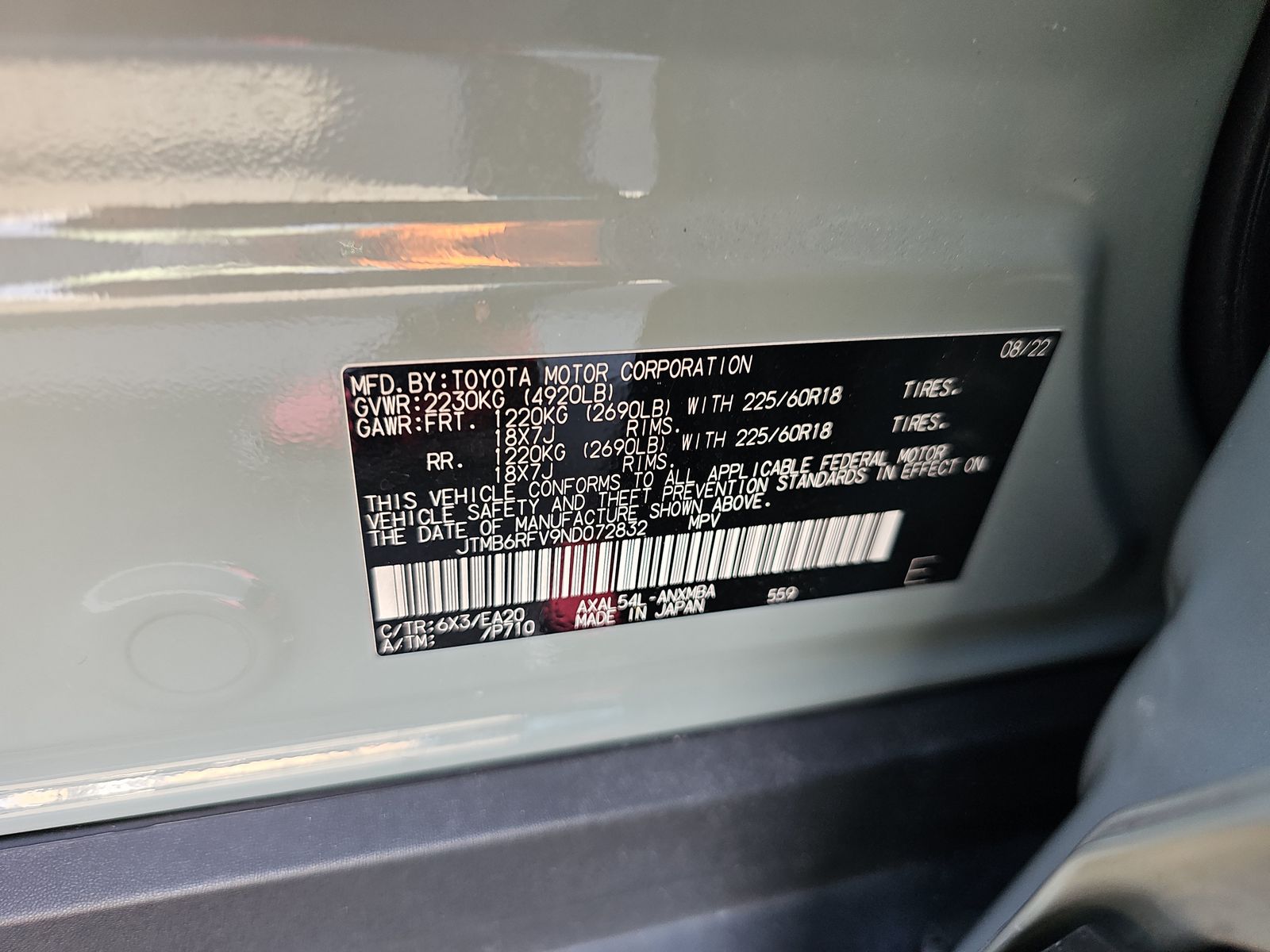 2022 Toyota RAV4 Hybrid XLE Premium AWD