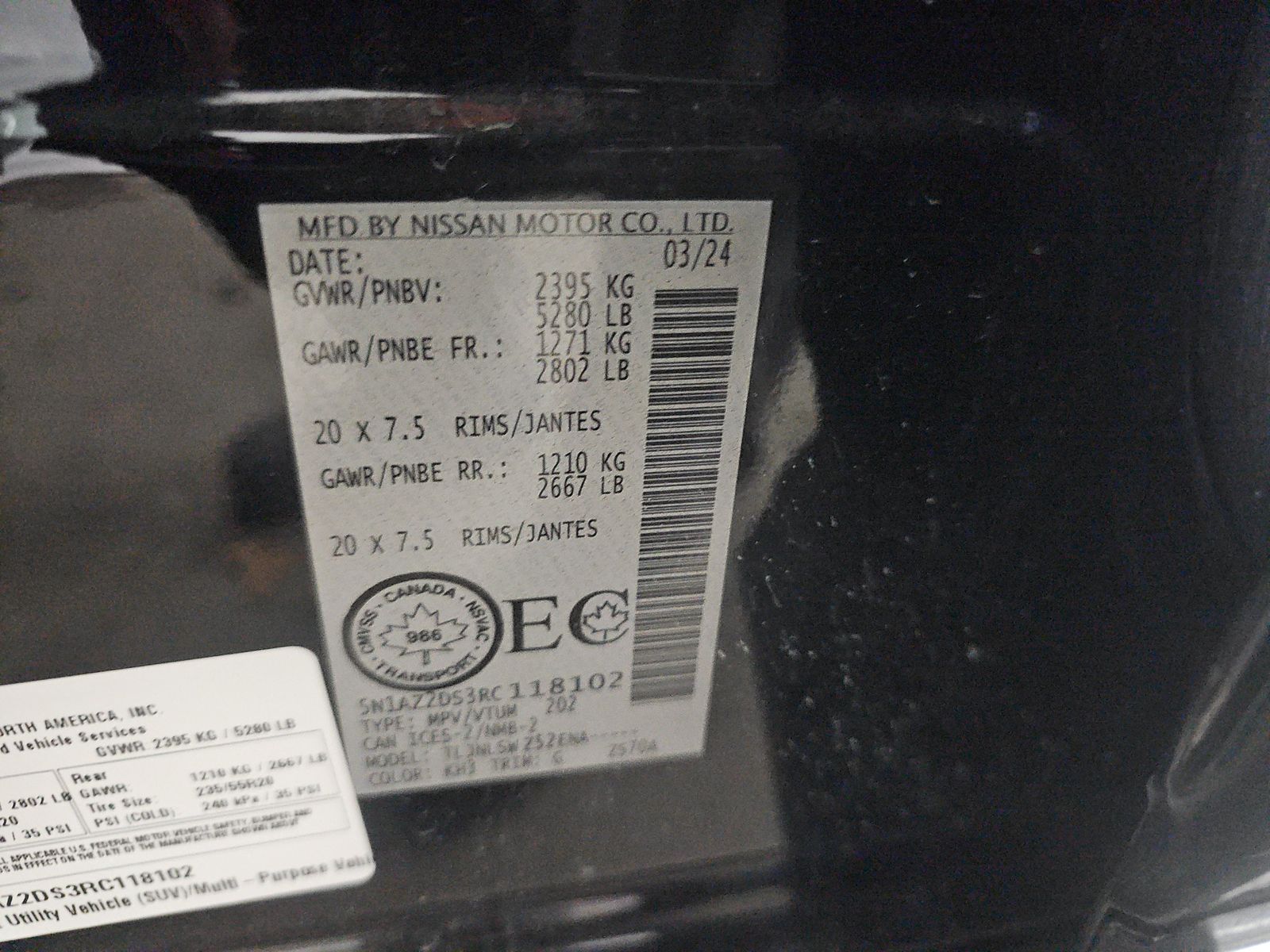 2024 Nissan Murano Platinum AWD