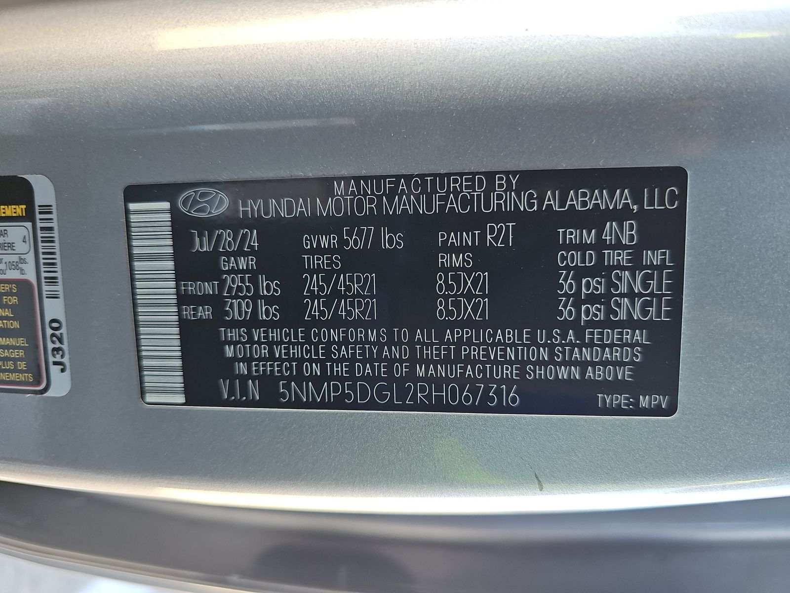 2024 Hyundai Santa Fe Calligraphy AWD