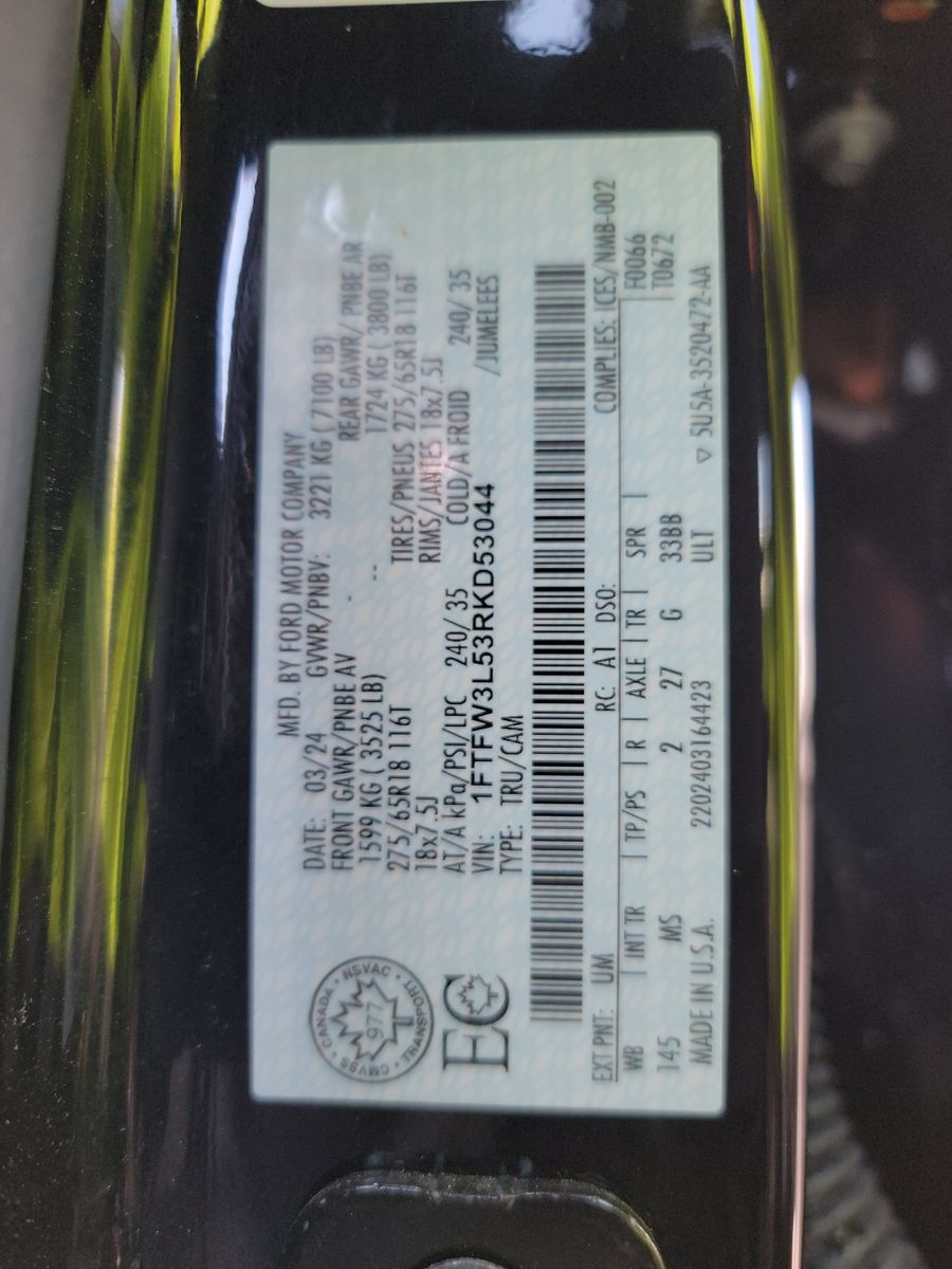 2024 Ford F-150 XLT AWD