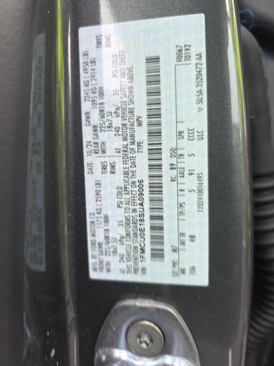 2025 Ford Escape Plug-In Hybrid FWD