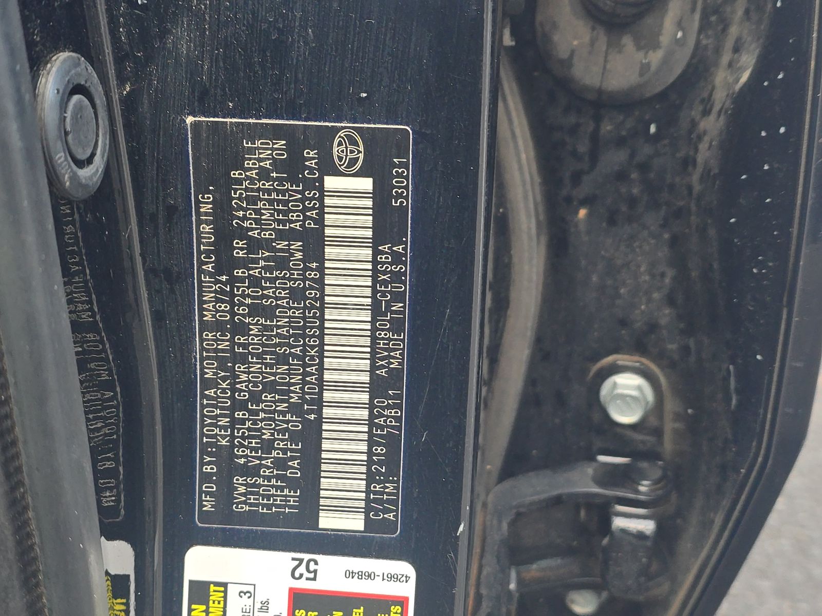 2025 Toyota Camry SE FWD