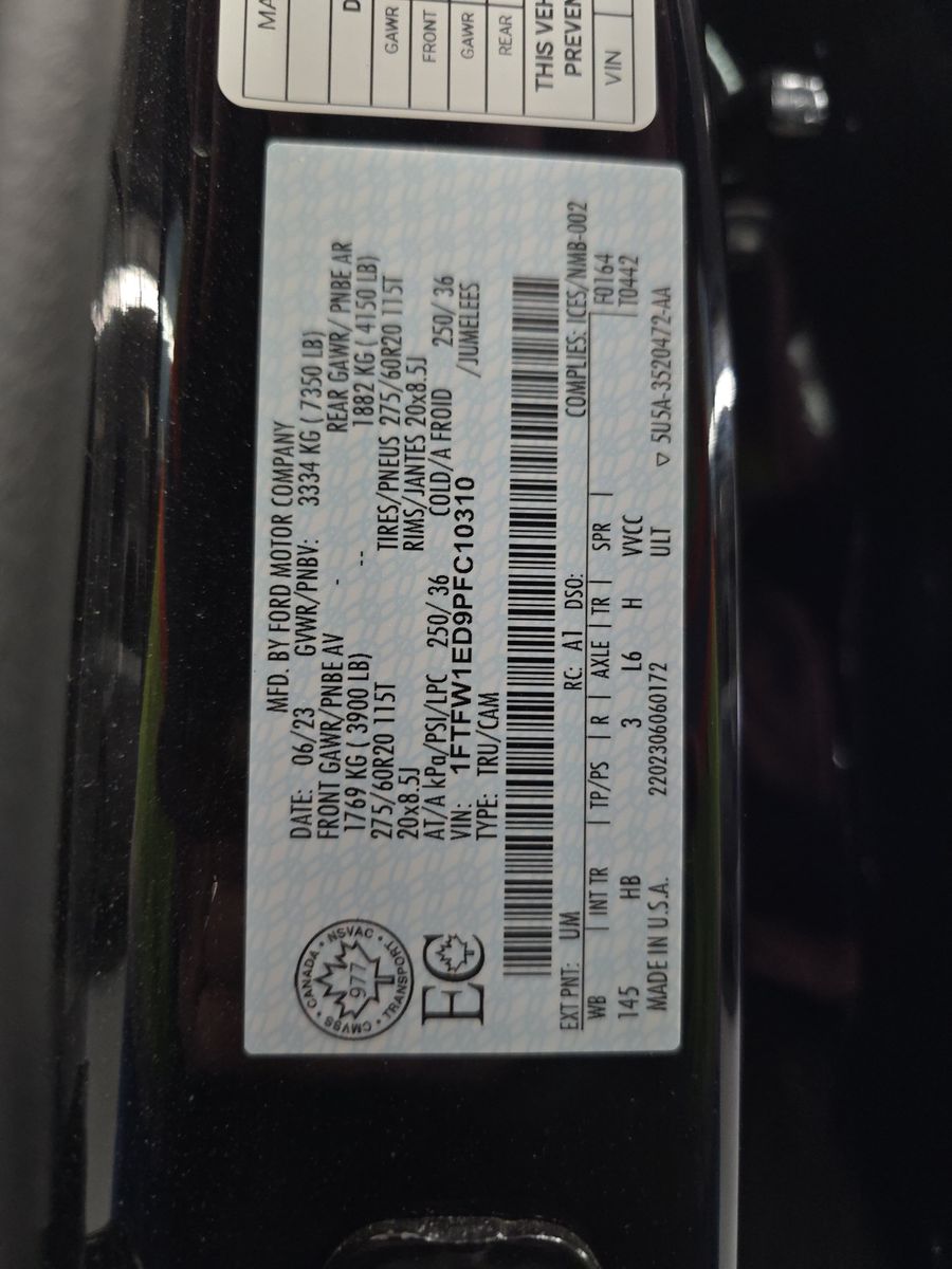 2023 Ford F-150 Hybrid Lariat AWD