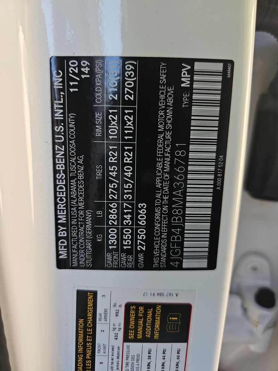 2021 Mercedes-Benz GLE GLE 350 RWD