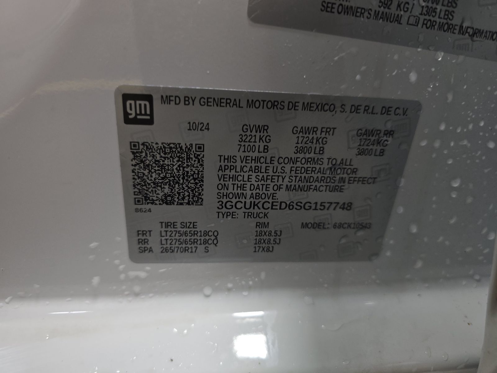 2025 Chevrolet Silverado 1500 Custom Trail Boss AWD