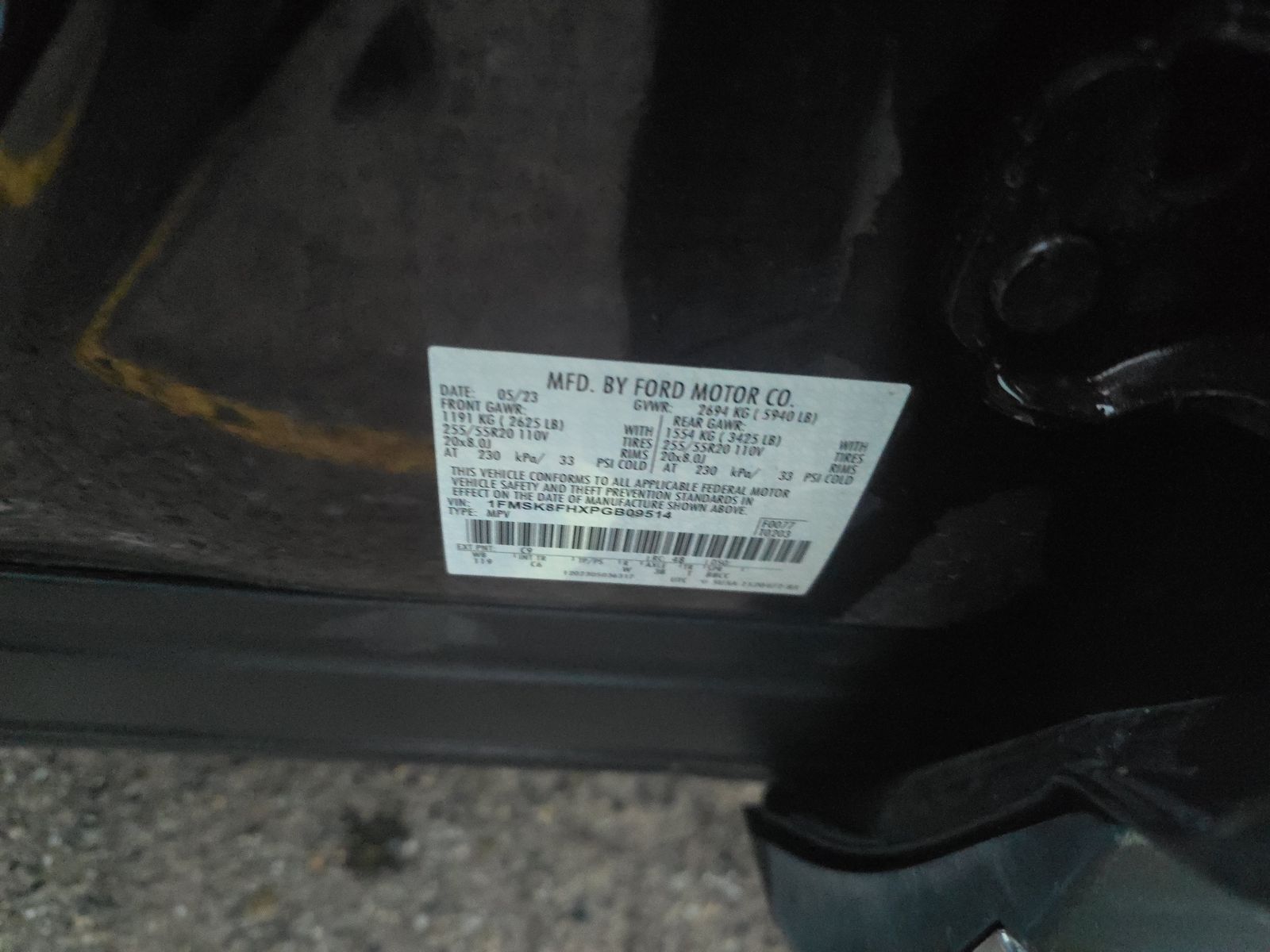 2023 Ford Explorer Limited AWD