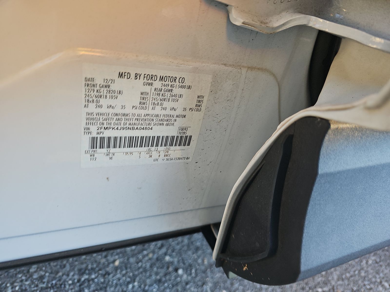 2022 Ford Edge SEL AWD