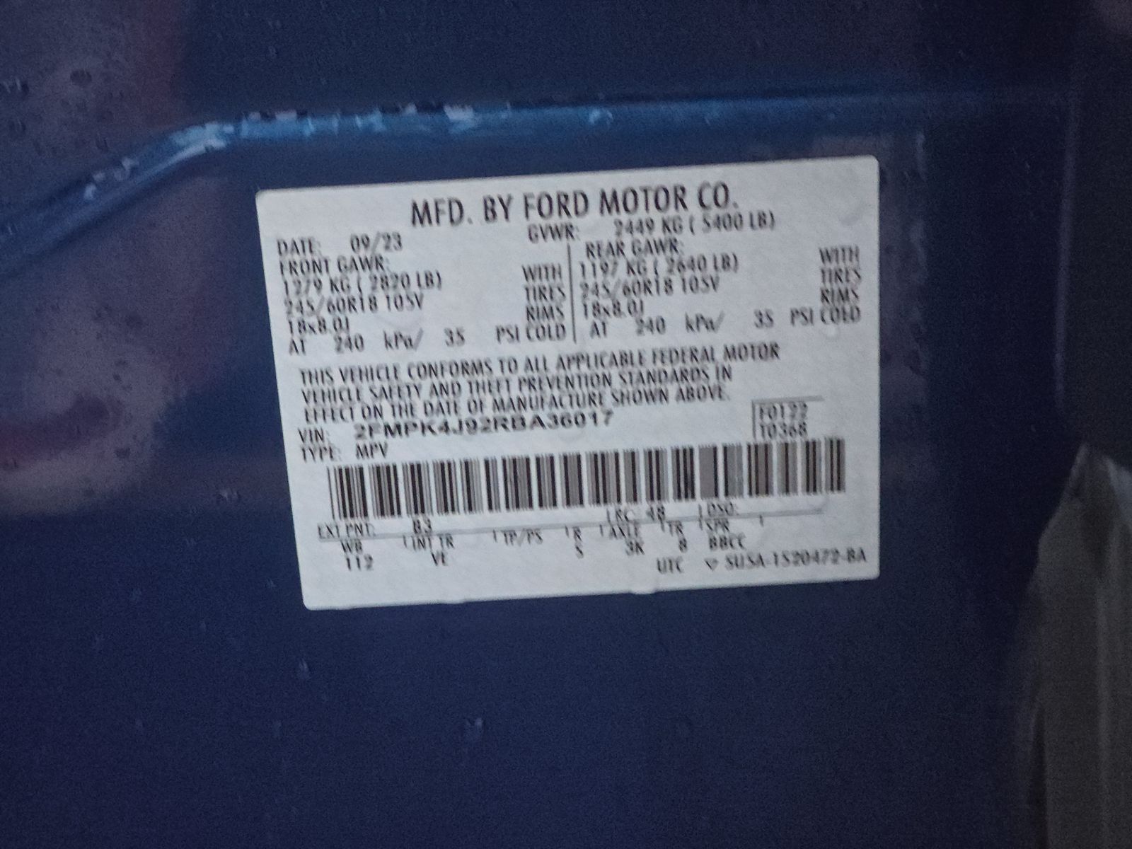 2024 Ford Edge SEL AWD