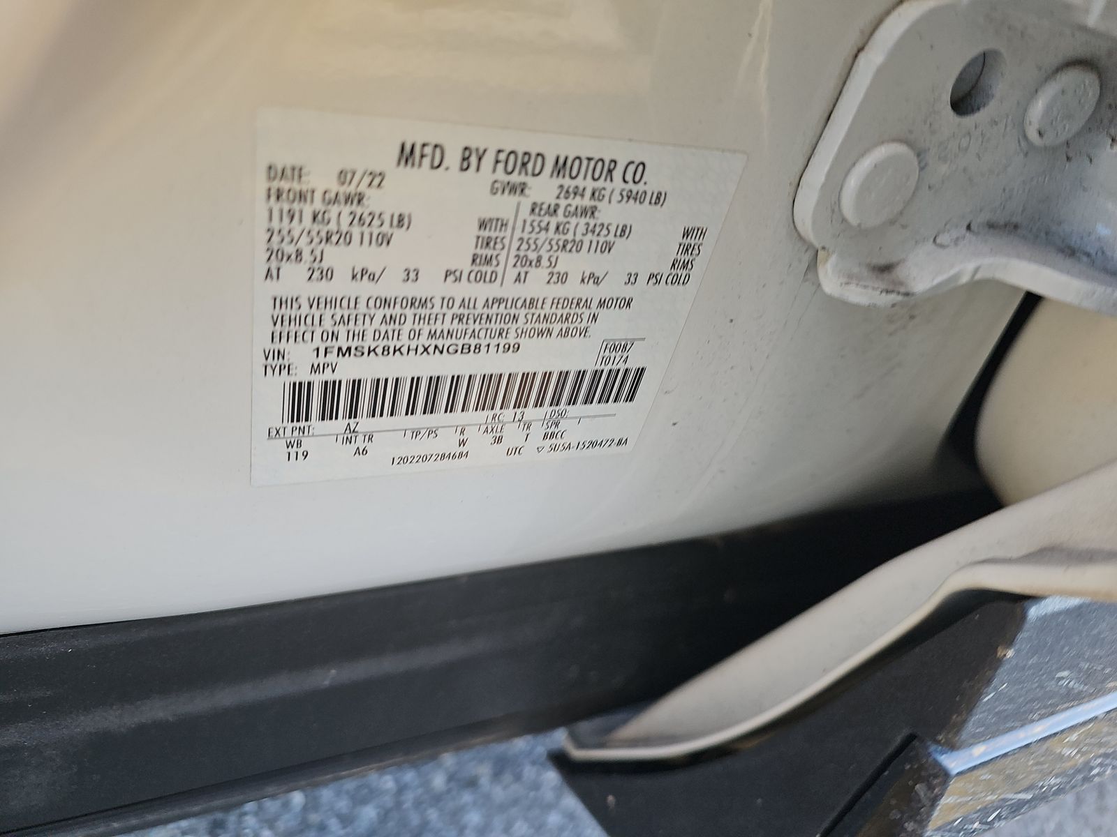 2022 Ford Explorer ST-Line AWD