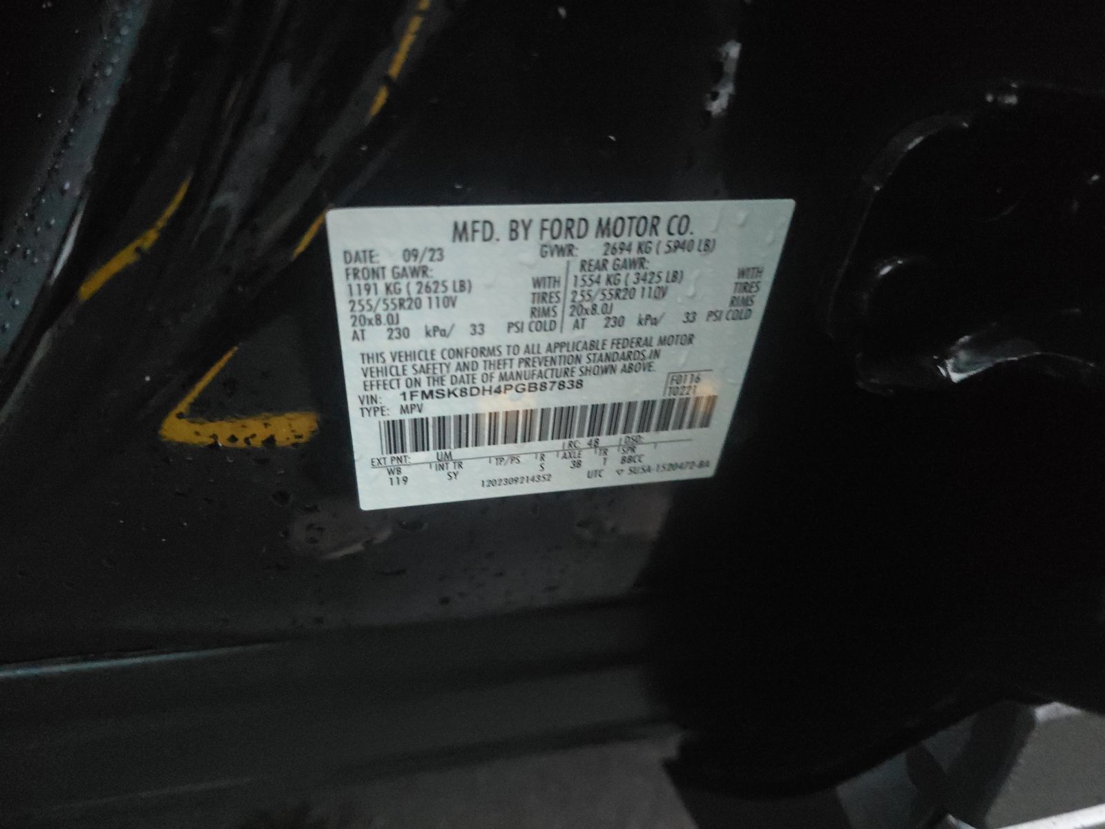 2023 Ford Explorer XLT AWD