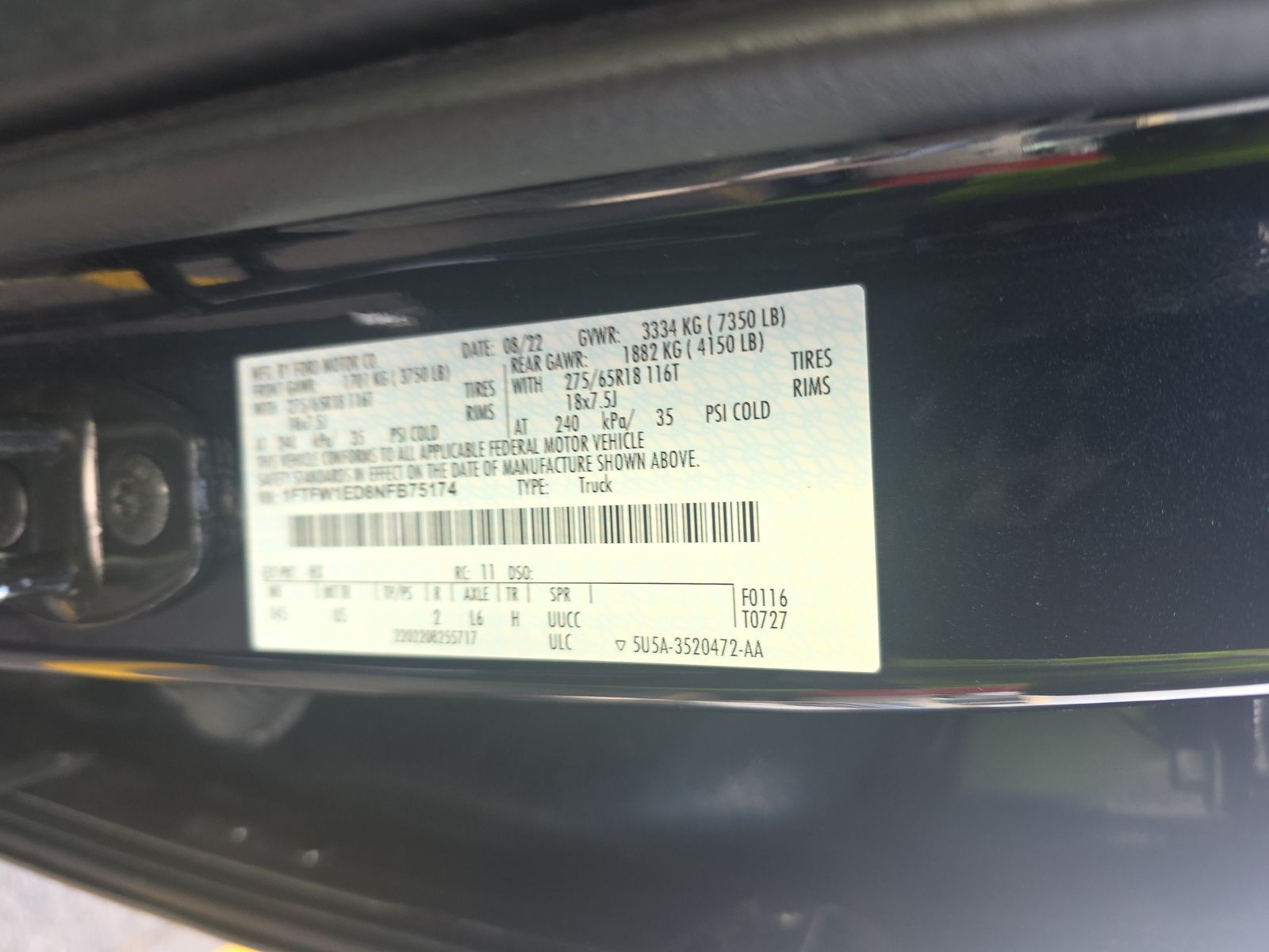 2022 Ford F-150 Hybrid XLT AWD