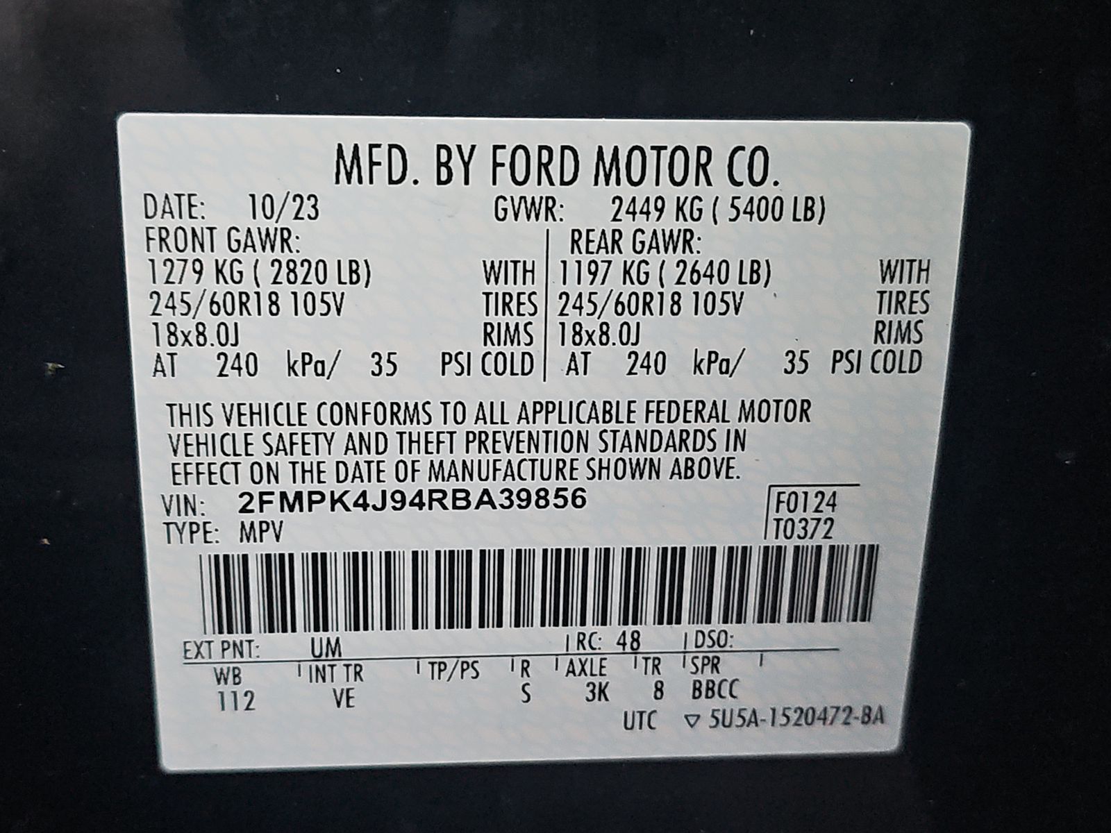2024 Ford Edge SEL AWD