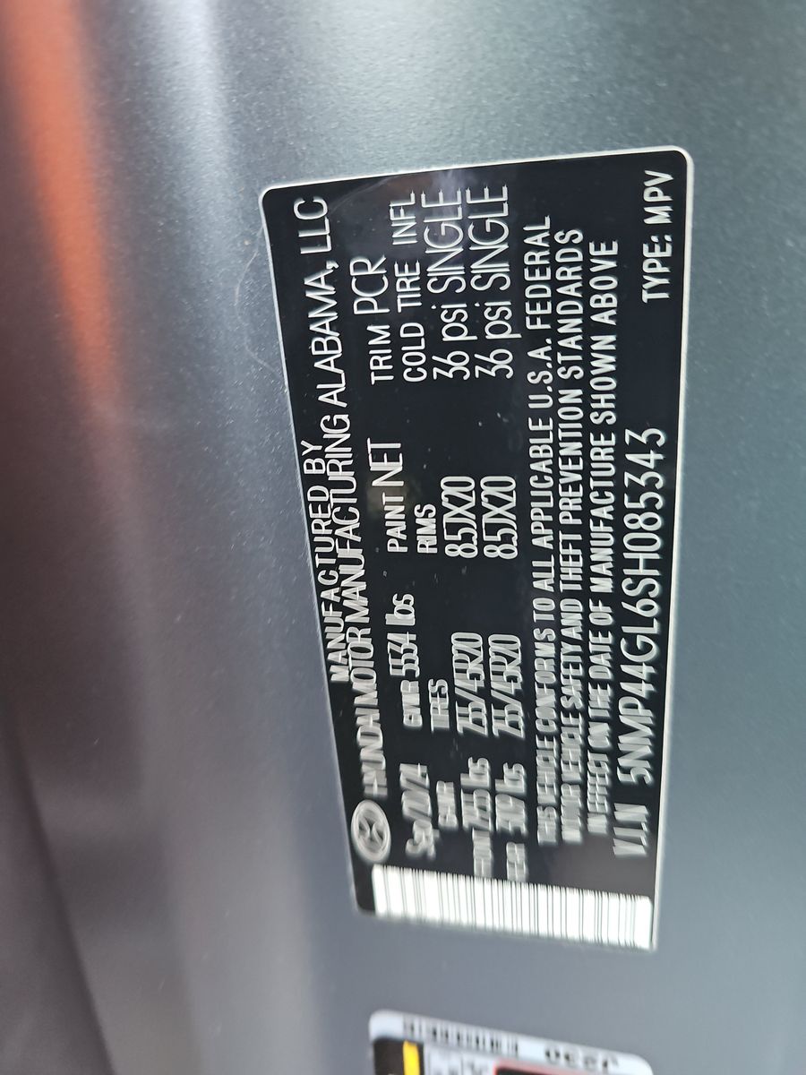 2025 Hyundai Santa Fe Limited FWD